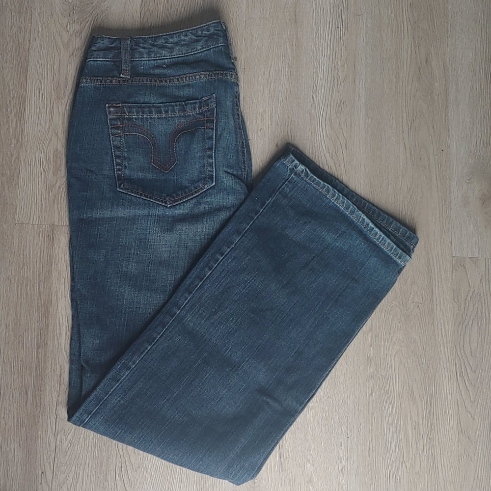 Loft Curvy Bootcut Jeans Size 8